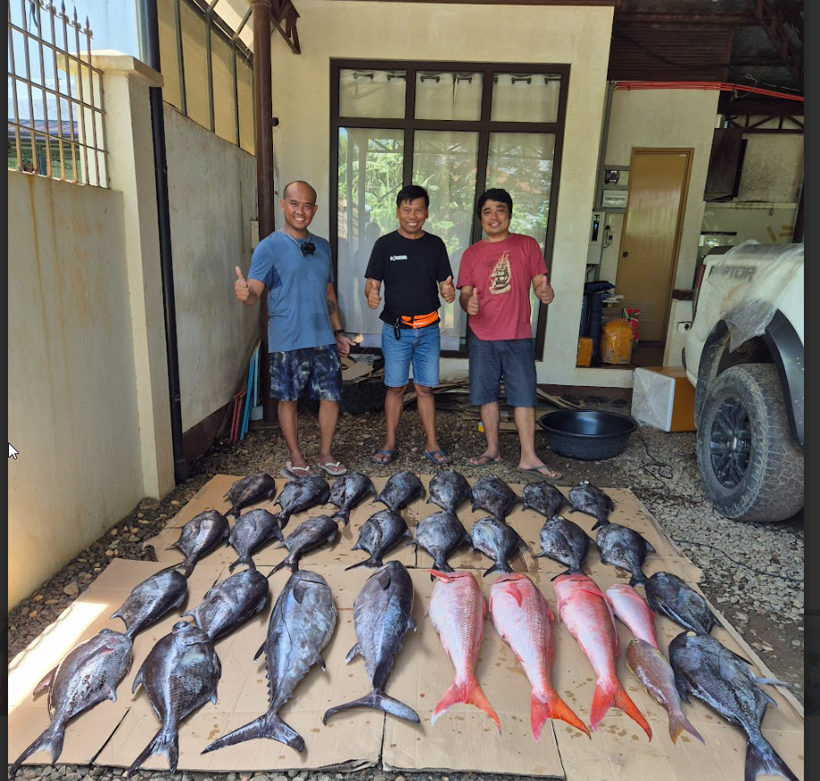 Big catch on the water